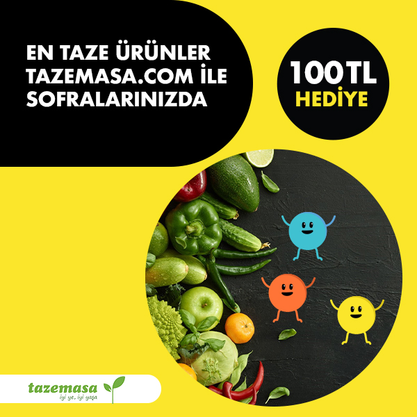 tazemasa.com’da Paycell QR ile 100 TL hediye!