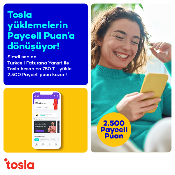 Tosla’da 2.500 Paycell Puan Fırsatı!